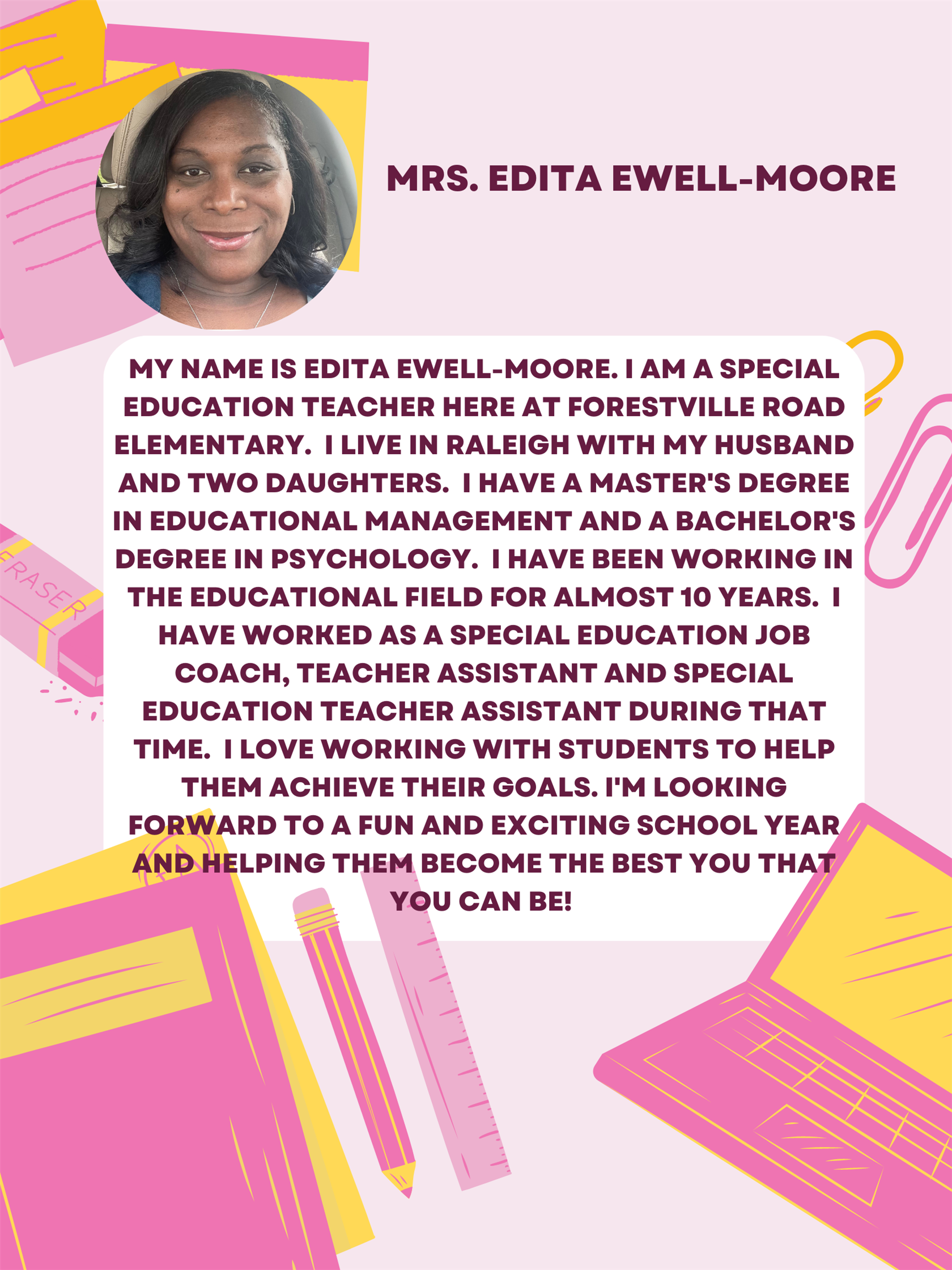 Ms Edita Ewell-Moore